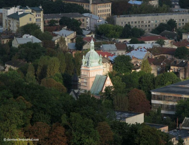 Старый Львов с Высокого Замка