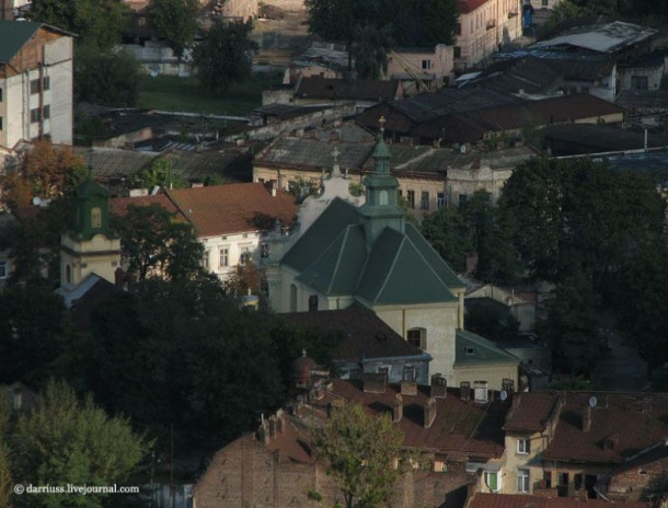 Старый Львов с Высокого Замка